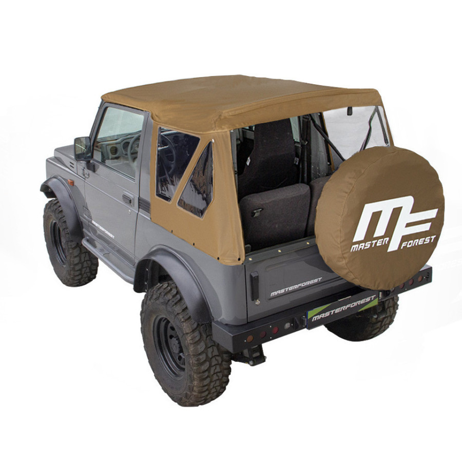 MF Modular Brown Color Soft Top Suzuki Santana Samurai 4WD