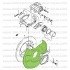 Flasque disque de frein Suzuki Santana Samurai