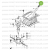 Pomello del cambio di velocità 4x4 Suzuki