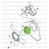 Acoplamento viscoso do ventilador Suzuki Santana Samurai 413 8s