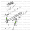 Guarnizioni coda di valvola 4x4 Suzuki Santana 410 e 413