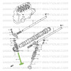 Intake valve, 8 valves, 413