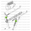 Molla di ritegno della valvola evalvole di sicurezza kit Suzuki Santana Samurai 413 8 valvole