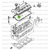 Spark plug seal on rocker cover Suzuki Santana Samurai 1.3L 16S