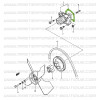 Junta da bomba de água Suzuki Santana Samurai 410 motor F10A