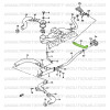 Tubo flessibile di riscaldamento 1 Suzuki Santana 410 e 413