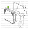 Bouchon radiateur rond Suzuki Santana 410 413