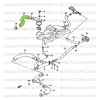 Tubo flessibile superiore Suzuki Santana 413 8 valvole