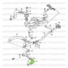 Tubo flessibile 1 inferiore Suzuki Santana 413 8 valvole
