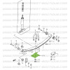 Suporte do lado direito para feixes de molas dianteiros