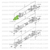 Flange de acoplamento de transmissão da caixa de velocidades 25x64 Samurai