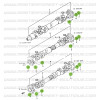 Tornillos para eje de transmisión