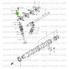 Rocker arm adjustment screw, Samurai 410