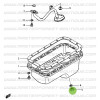 Abflussstopfen 12mm Suzuki Santana