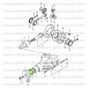 Differential carrier seal Suzuki Santana Samurai