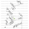 Temperatursensor nach Katalysator Suzuki Santana Samurai 413 8s