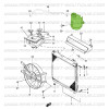 Expansion tank Suzuki Santana Samurai 1.9D (Renault engine)