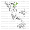 Mangueira de respiração de óleo Suzuki Santana Vitara