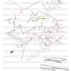 Dispositivo di arresto destro rollbar posteriore del soft-top Vitara