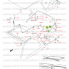 Bloccaggio superiore destro di rinforzo rollbar posteriore del soft-top Vitara