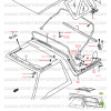 Rear left seal, Suzuki Santana Vitara MK2