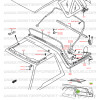 Rear right seal, Suzuki Santana Vitara MK2