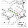 Armature bâche arrière Vitara MK2