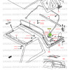 Protezione destra cerniera rollbar posteriore Vitara MK2