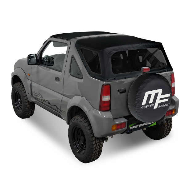 Capote MF noire vitres teintées 4X4 Suzuki Jimny