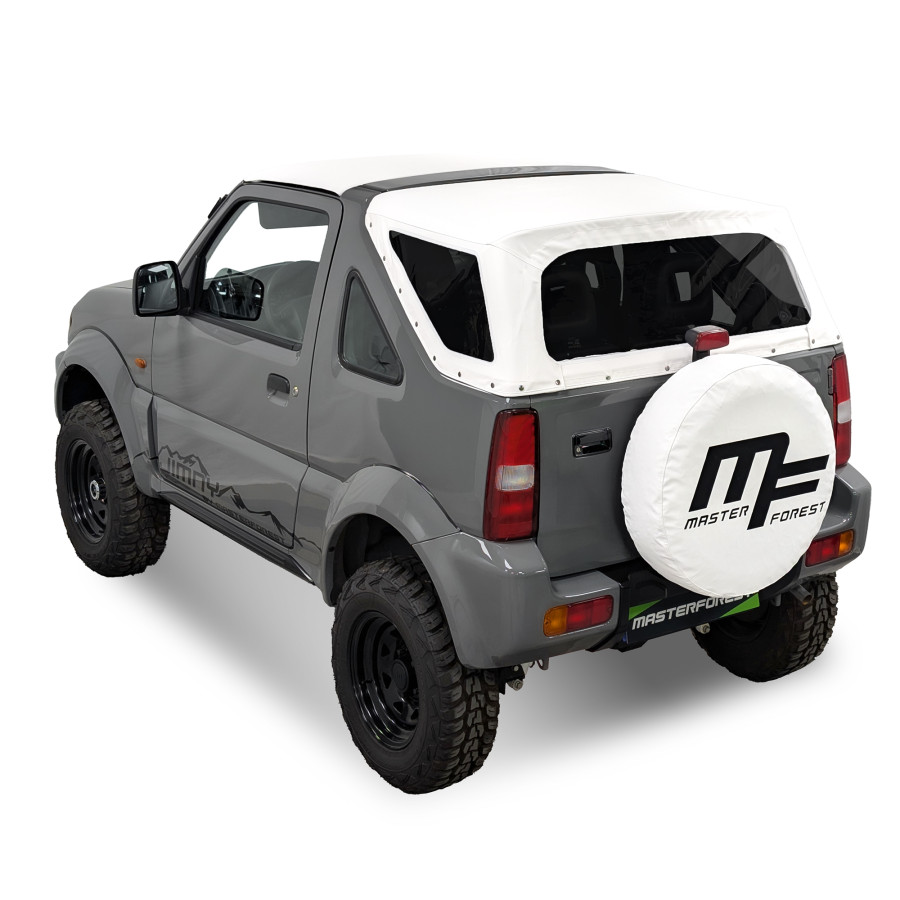 MF capota blanca vidrios polarizados 4x4 Suzuki Jimny