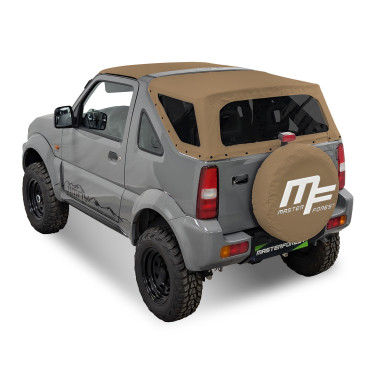 MF brown soft top tinted windows 4X4 Suzuki Jimny