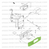 Bordatura faro fendinebbia sinistro Suzuki Santana Vitara