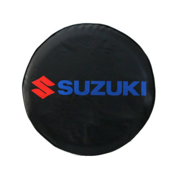 Copriruota di scorta nero blu rosso 4x4 Suzuki Santana