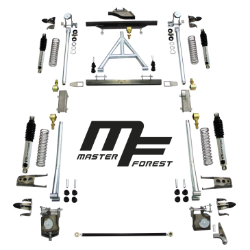 Kit de suspensión MF con muelle helicoidal +5 cm flexible 4x4 Suzuki Santana Samurai