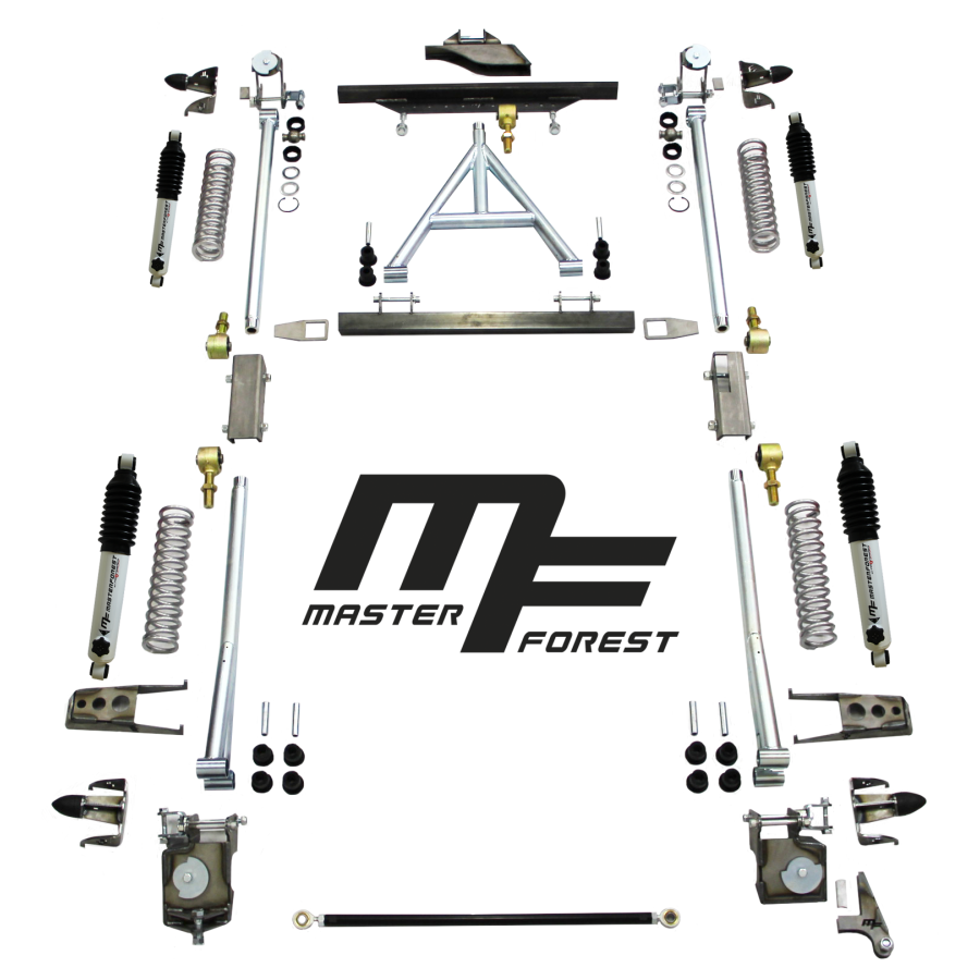 Kit de suspensión MF con muelle helicoidal +5 cm estándar 4x4 Suzuki Santana Samurai