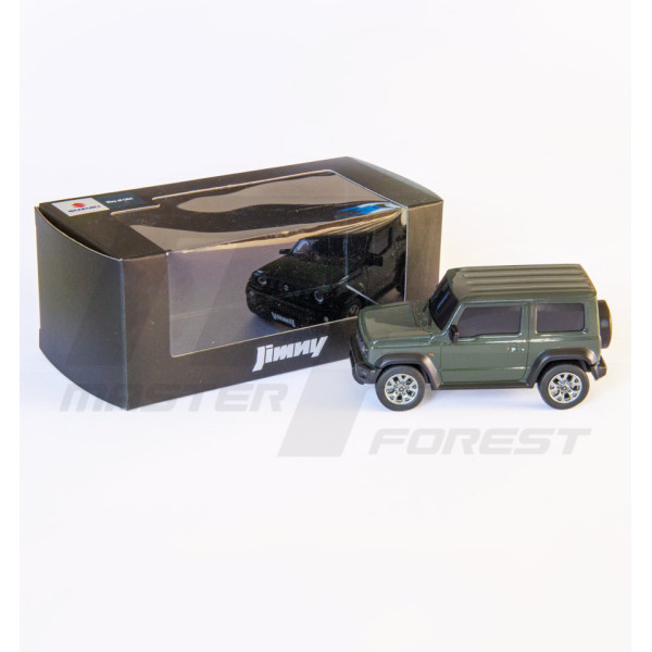 Miniature Suzuki Jimny jungle green