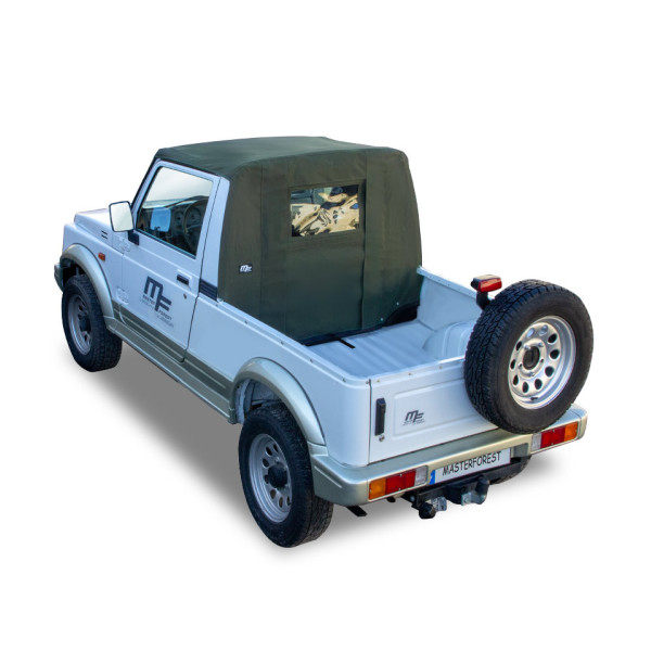 Black soft top for suzuki santana samurai 4WD