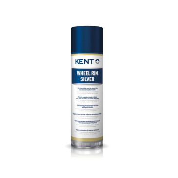 Bombe peinture gris métal pour jantes 500ml Kent