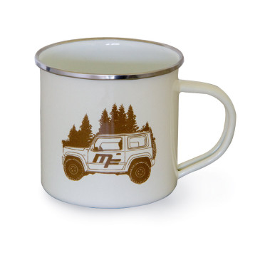 Taza esmaltada MF Jimny 2019 "forest exploration"