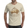 Camiseta beis MF "Samurai mountain expedition"