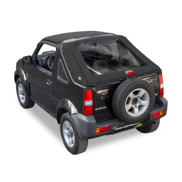 Lona fastback negra Premium MF 4x4 Suzuki Santana Jimny