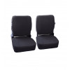 MF Black rear seat covers kit, SAMURAI