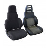 MF Black front seat covers kit, SAMURAI