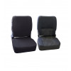 MF Black rear seat covers kit, SAMURAI