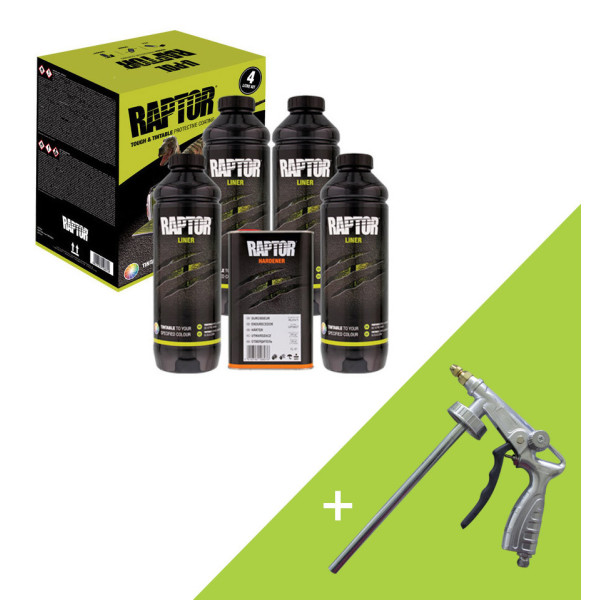 KIT 4 BOUTEILLE RAPTOR NOIR