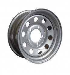 Silver grey OFFROAD modular steel wheel  7x15'' Suzuki Santana