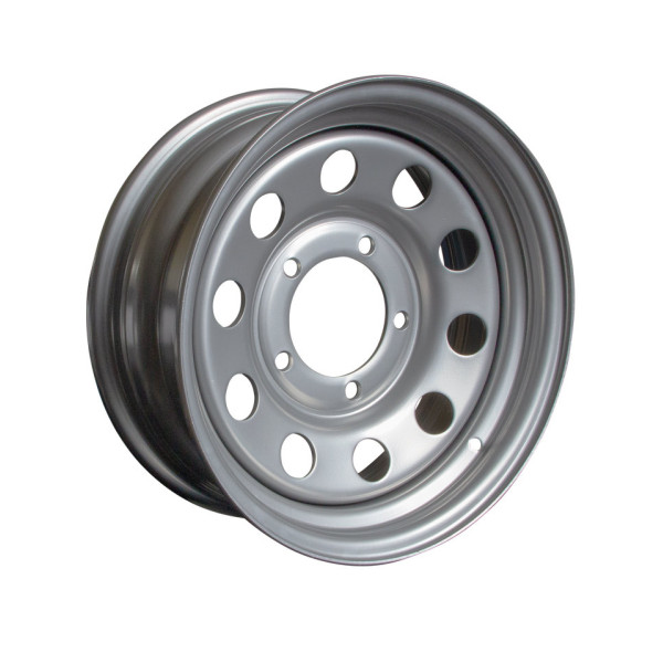 Silver grey OFFROAD modular steel wheel 6x16" Suzuki Santana