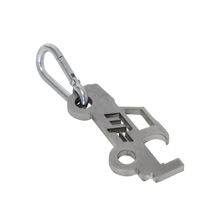 Porte clef décapsuleur inox MF 