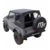 Black soft top for suzuki santana samurai 4WD