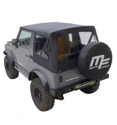 Black soft top for suzuki santana samurai 4WD